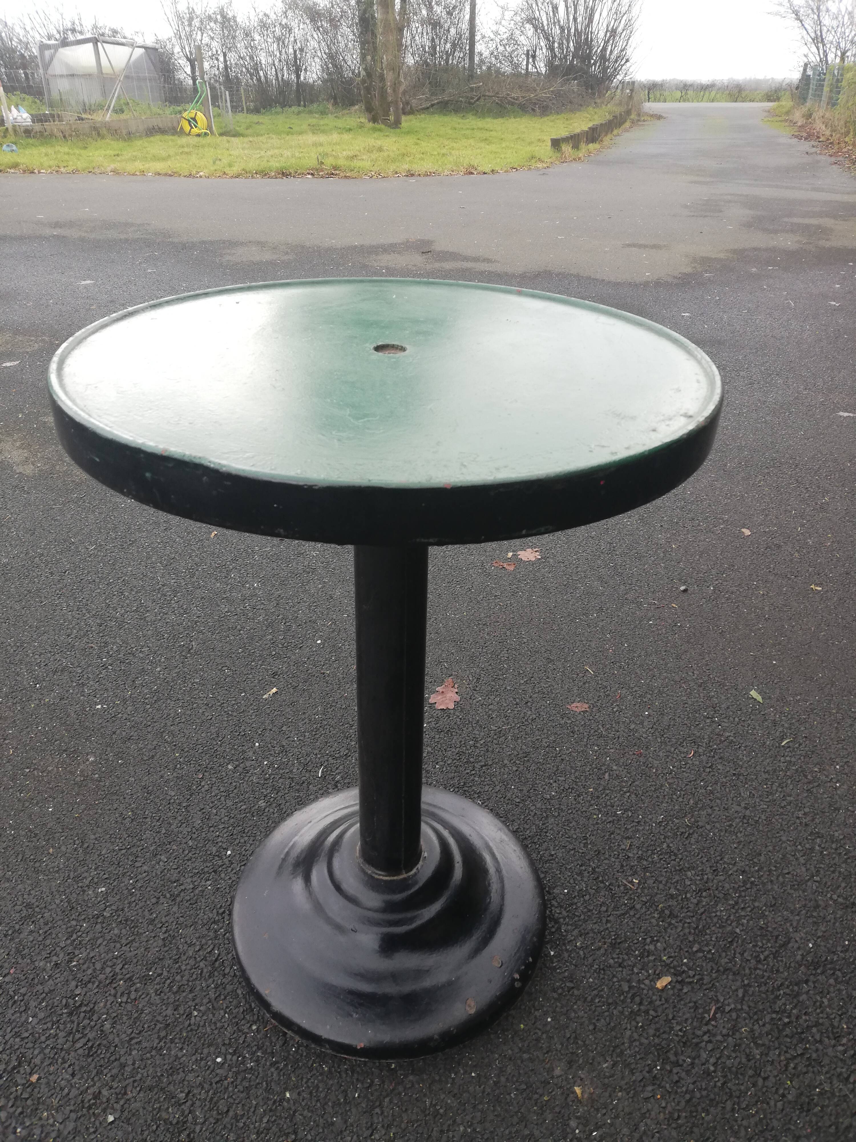 Former tolix bistrot table