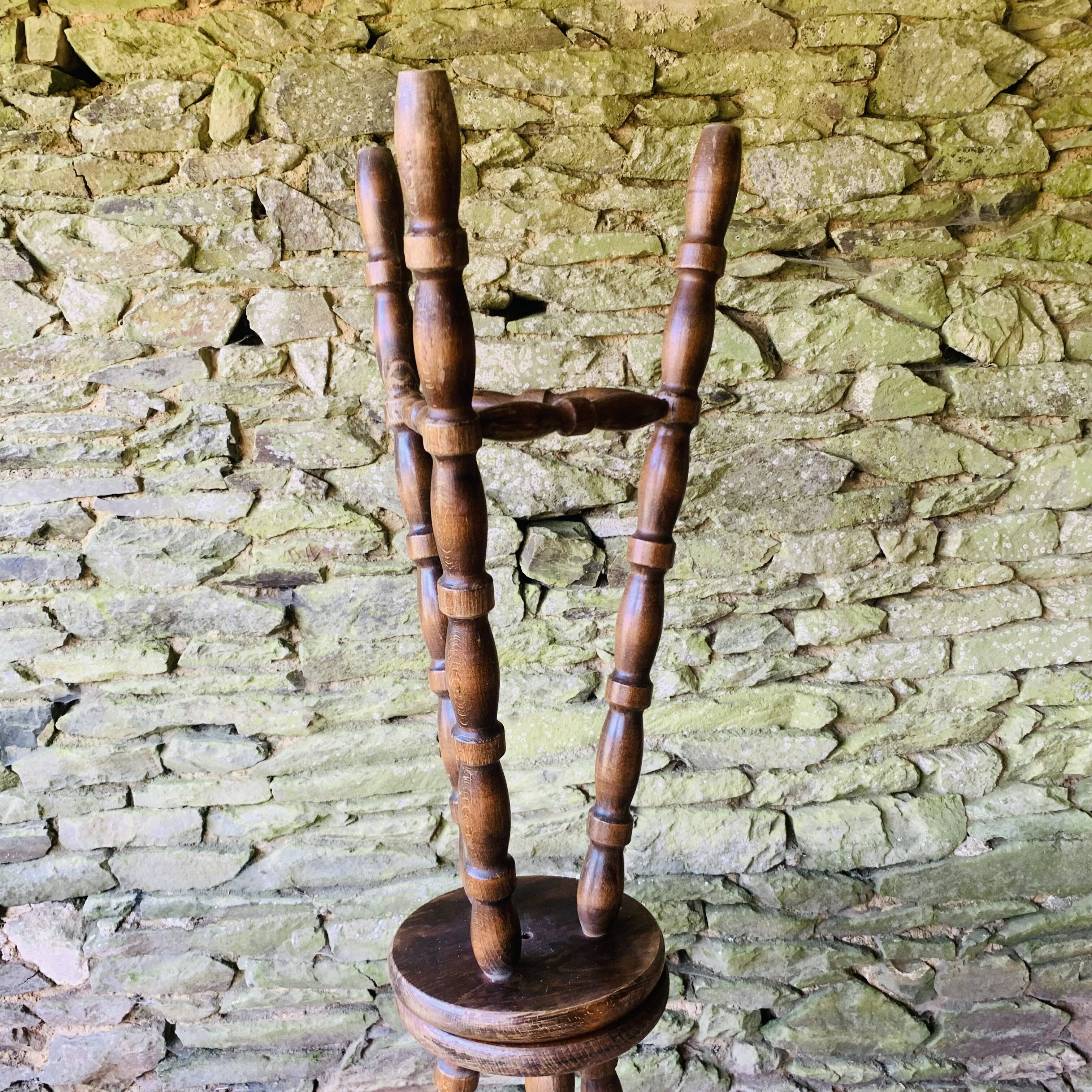 Pair of high stools
