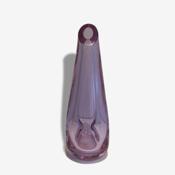 Vase piriforme en verre