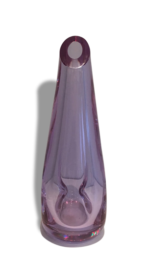 vase piriforme en verre