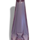 Pear-shaped glass vase