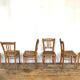 Série de 6 chaises bistrot Luterma vintage