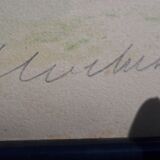 Urban Huchet lithograph (Signed and numbered)