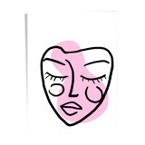 Pink face