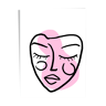 Illustration Visage pink