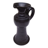 Vintage ceramic pitcher by Jean Marais