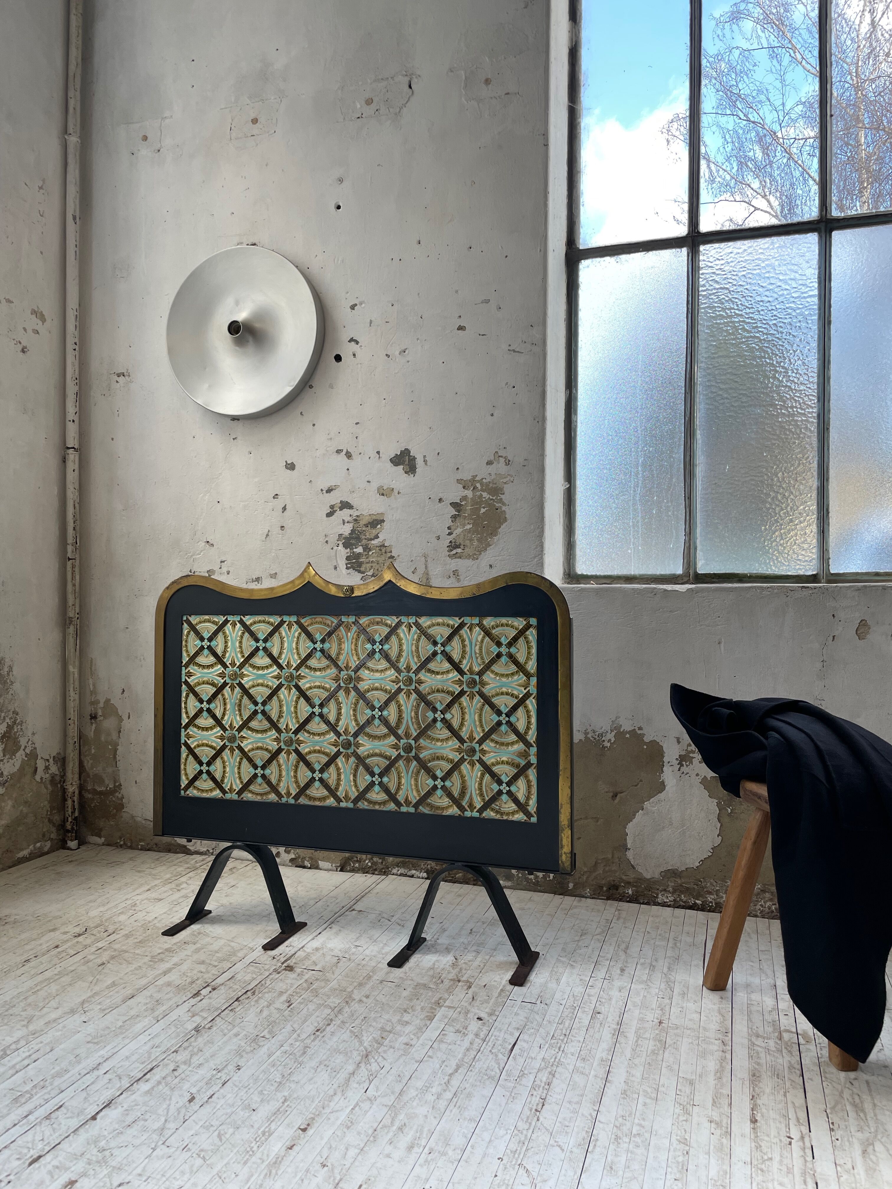 Firewall cast iron and ceramics 50s