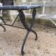 table in marble and base gooseneck