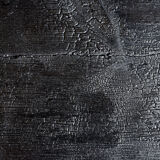 Table basse bois brûlé Shou-sugi-ban
