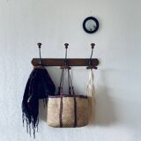 Old wall coat rack