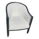 Fauteuil Tonneau Vintage Bouclette