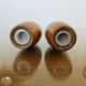 Scandinavian server, salt, pepper, mustard in teak 1960-70