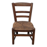 Small straw chair for children