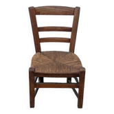 Small straw chair for children