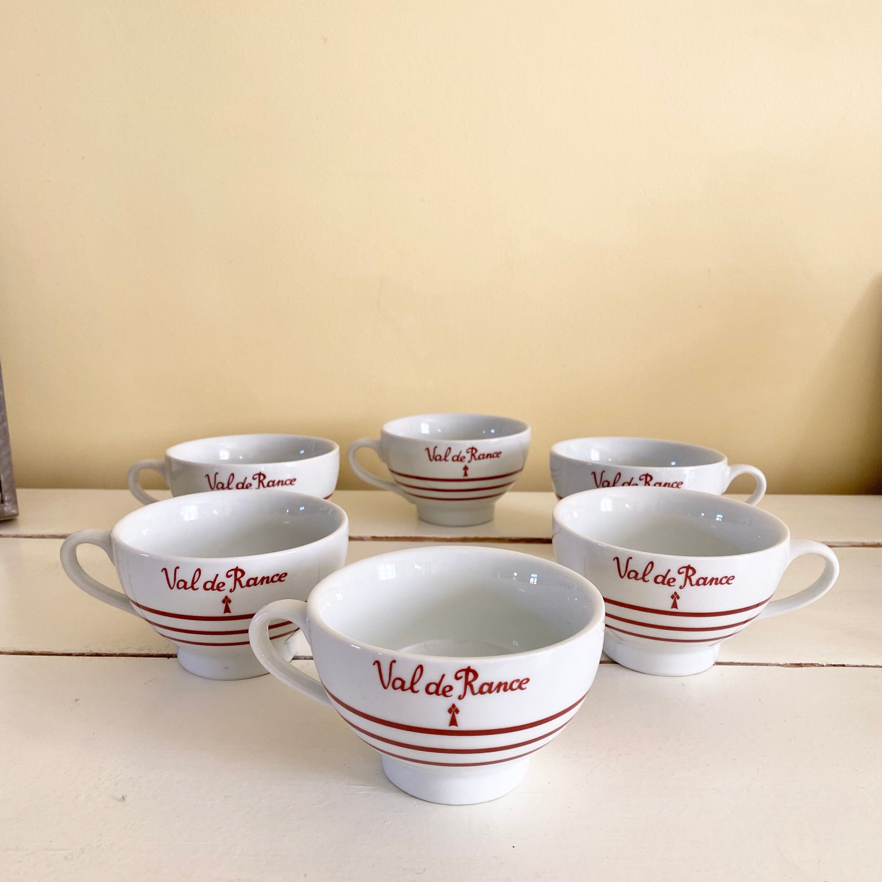 6 tasses ou bolée à cidre, origine Bretagne