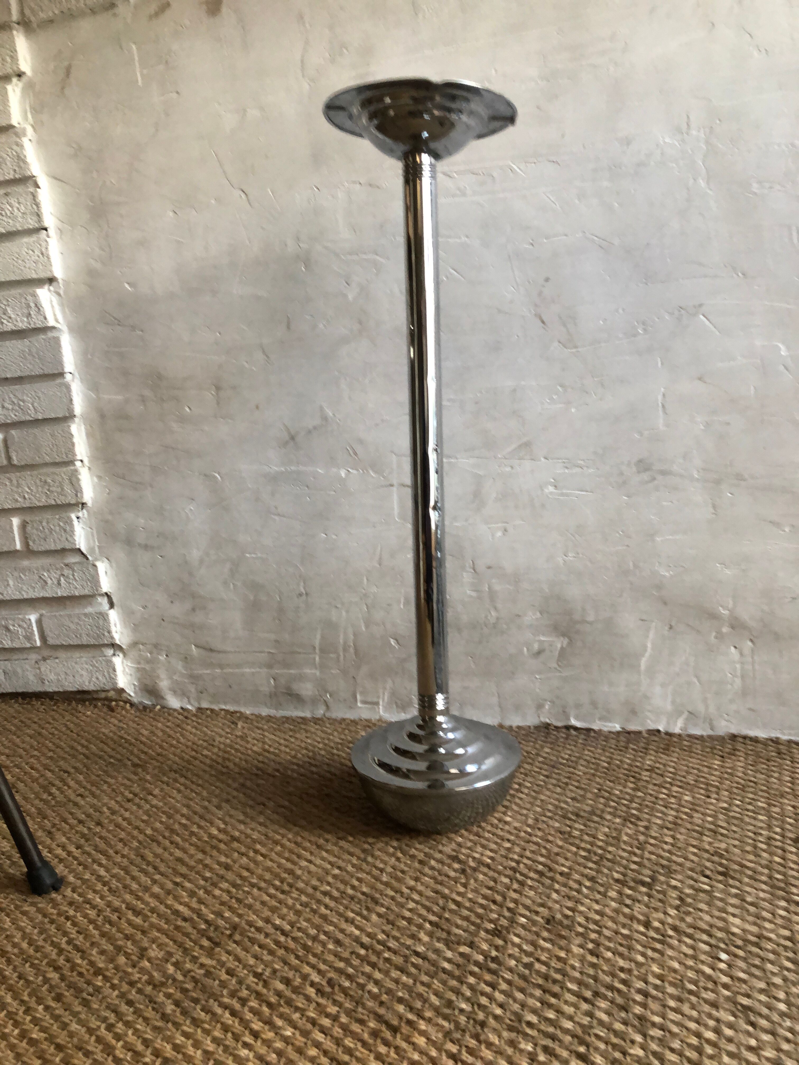 vintage chrome culbuto ashtray