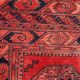 Ancient carpet turkmen ersari afghan 137x203 cm