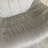 Mantis leather lounge chair ottoman footrest Gerard Van Den Berg 1970