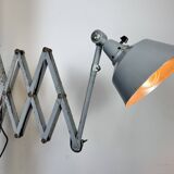 Industrial Scissor Wall Lamp by Curt Fischer for Midgard, 1930s