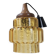Suspension, lustre Vintage 1960s Carl Fagerlund RDA - Verre fumée