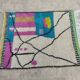 Natural wool rug 250cmx150cm