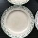 6 Boch Crown Collection plates