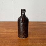 Mid-century ceramic carafe vase by Bastian le Pemp for Kemper / Quimper France, 1960s.