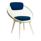 Original 1950s Yngve Ekström Circle Chair for Swedese - Made in Sweden