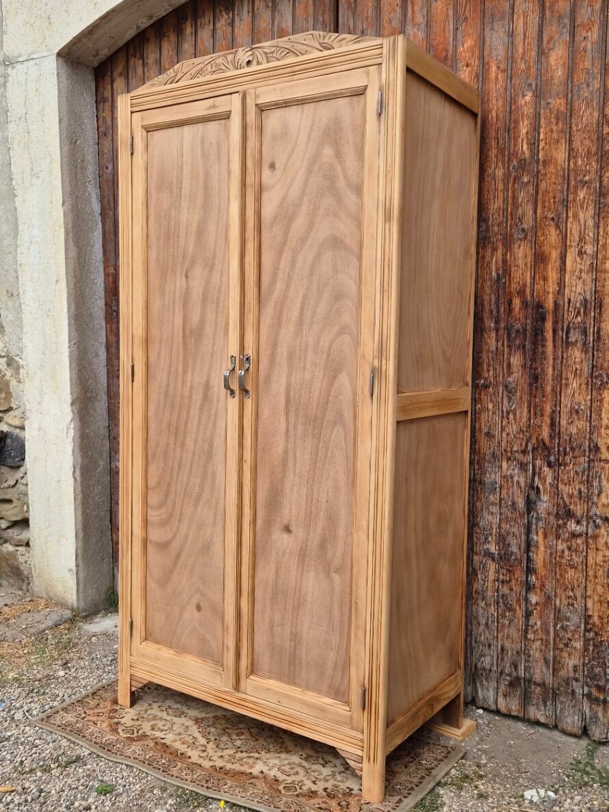 Renovated antique Parisian wardrobe/closet | Clotilde