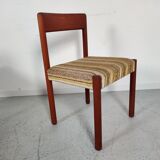 4 Scandinavian teak chairs, Denmark 60s