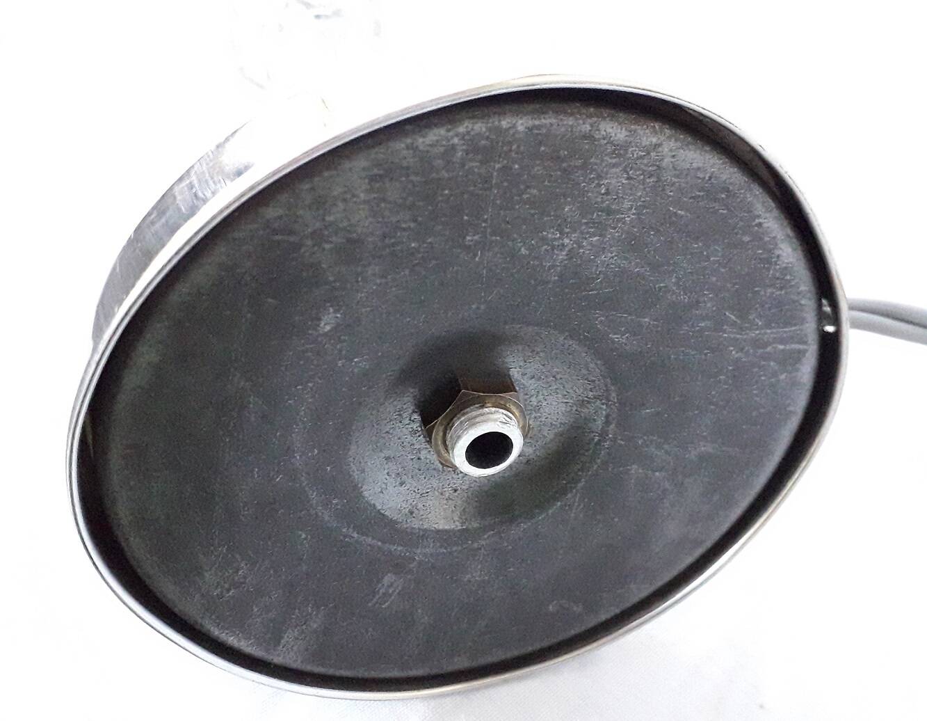 Pied de lampe verre
