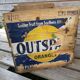 Vintage wooden case outspain