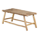 Handmade rope bench