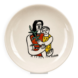 Assiette décors Fernand