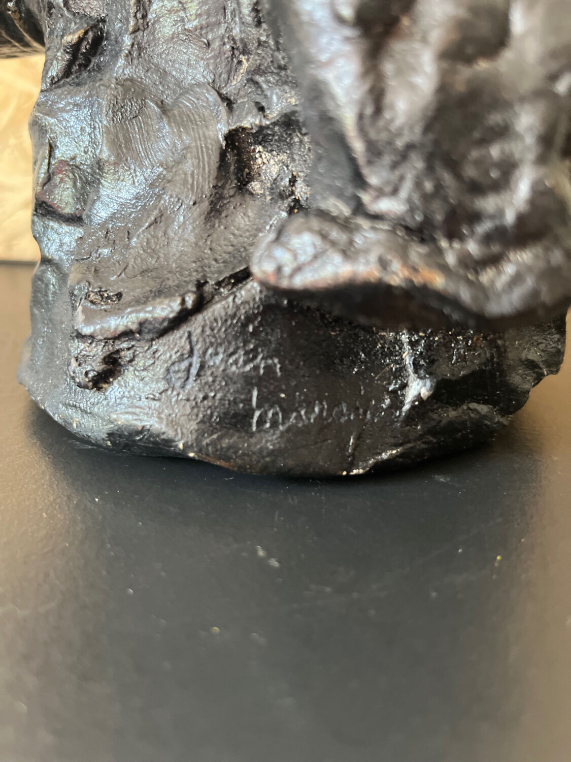 Bust of a woman Jean Marais