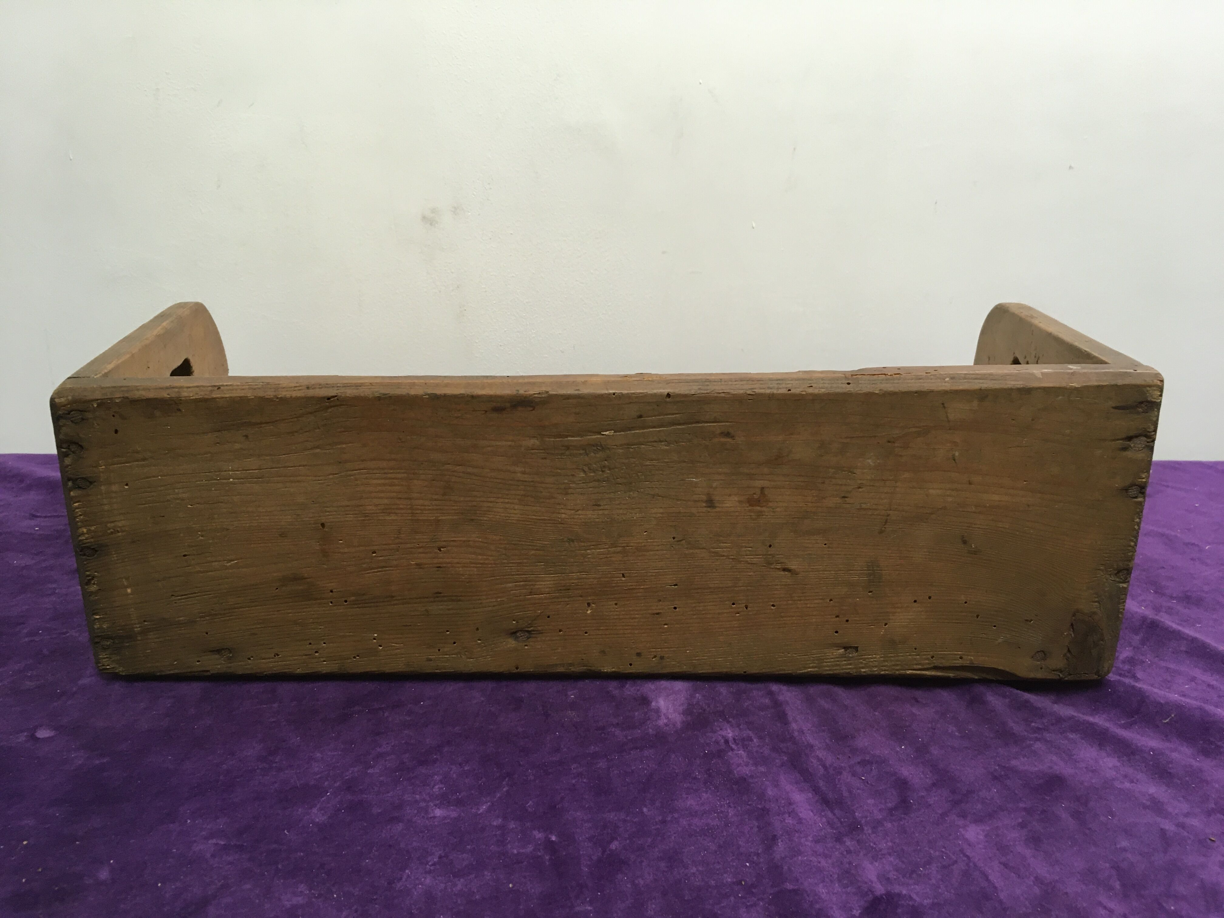 Butcher's log tray old grocery store