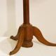 Guéridon tripode Directoire Plateau pliable, XVIIIe