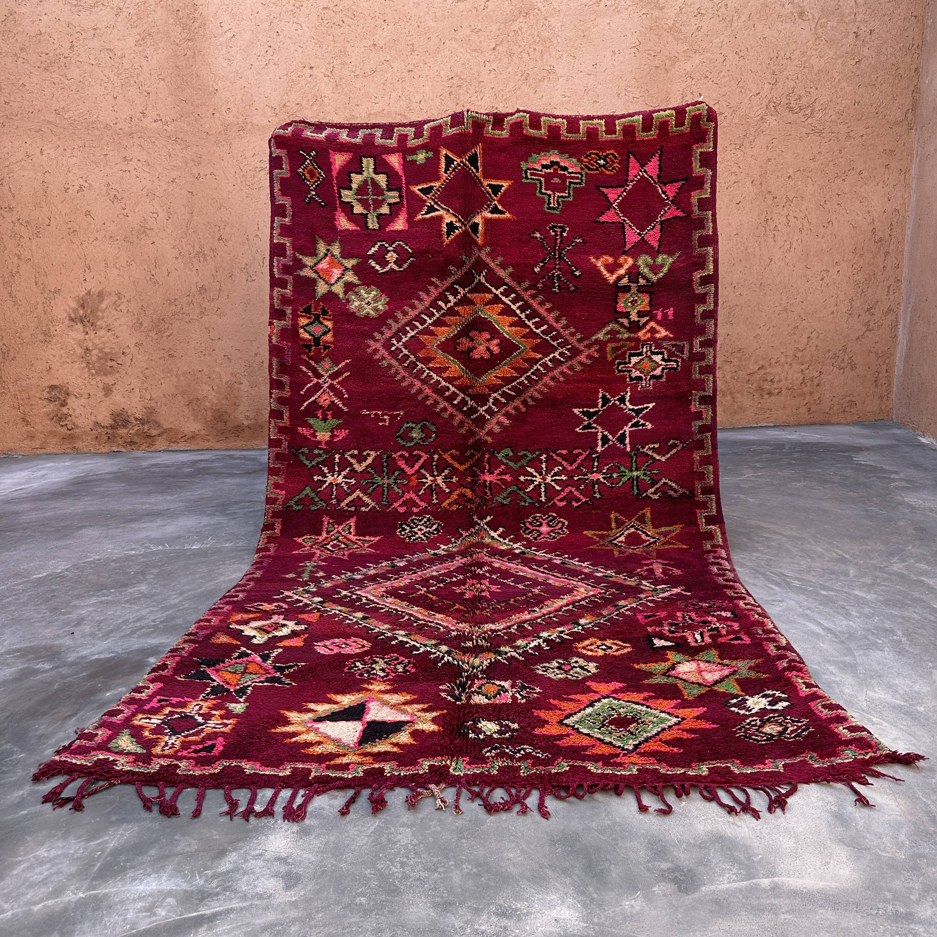 Moroccan carpet - 217 x 391 cm