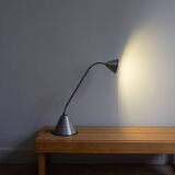 Lampe en aluminium brossé type a9303, ikea, années 80-90