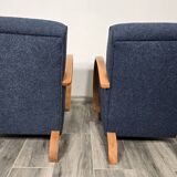 Set of Lounge Chairs by Jindrich Halabala, 1940s