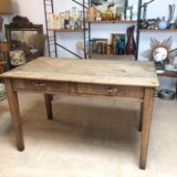 Rustic farm table, 1950