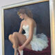 Tableau huile toile danseuse Joan MAYOR