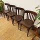4 bentwood bistro chairs – Baumann style