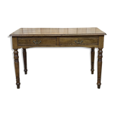 Oak desk table early twentieth century