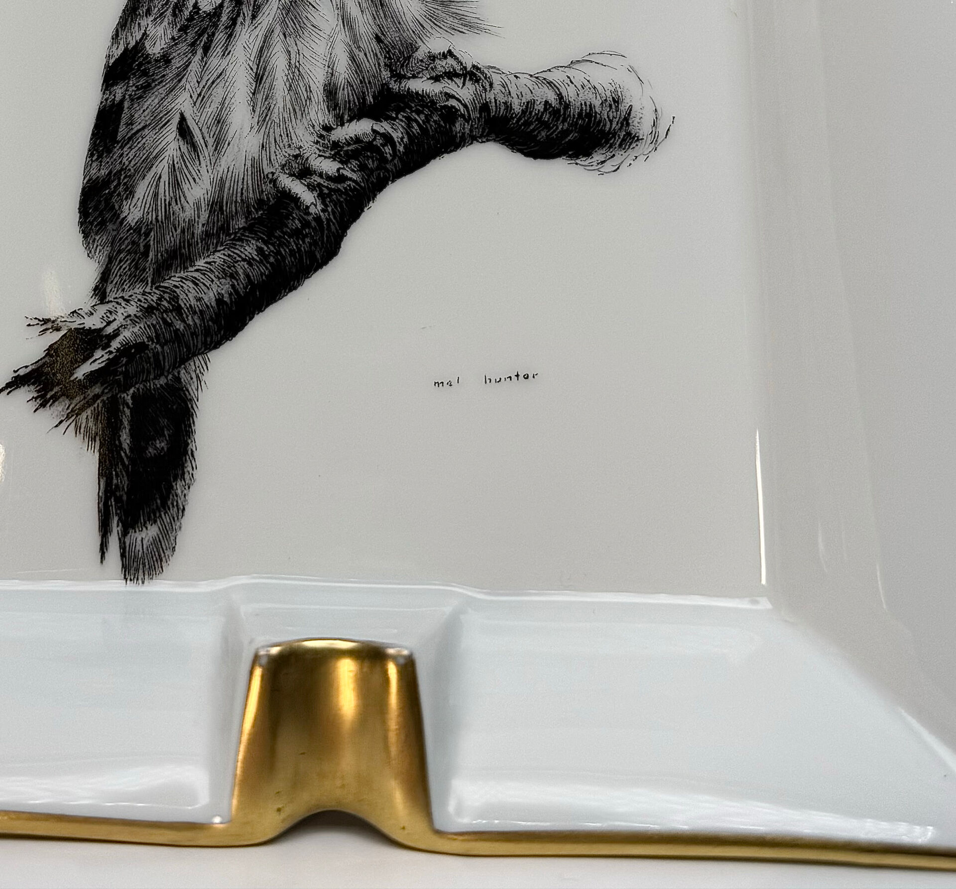 Ashtray Chastagner & Cie, Limoges, Mel Hunter