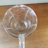 Vintage crystal orangeade set