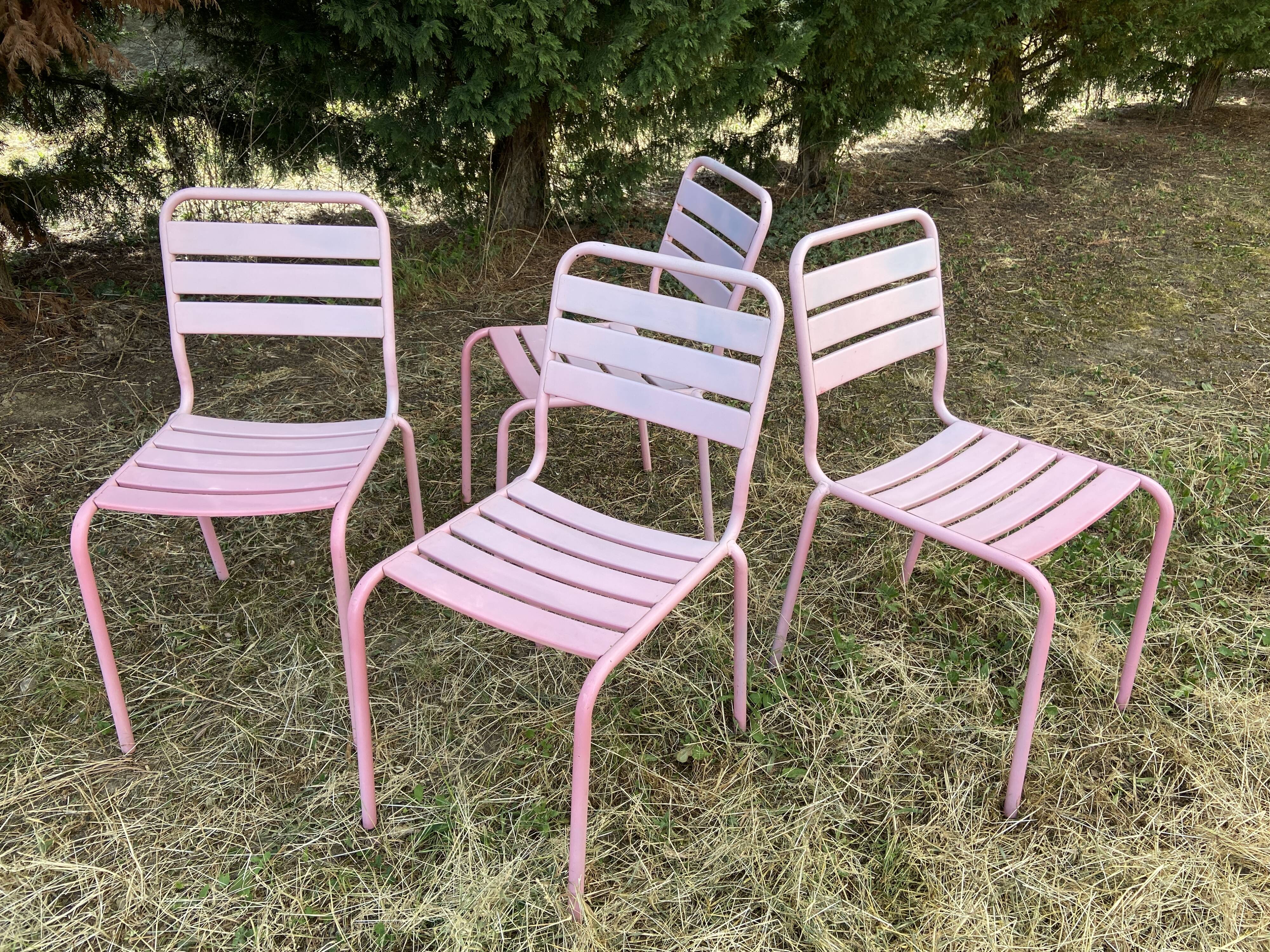 chaises bistrot terrasse chaises jardin fer forgé