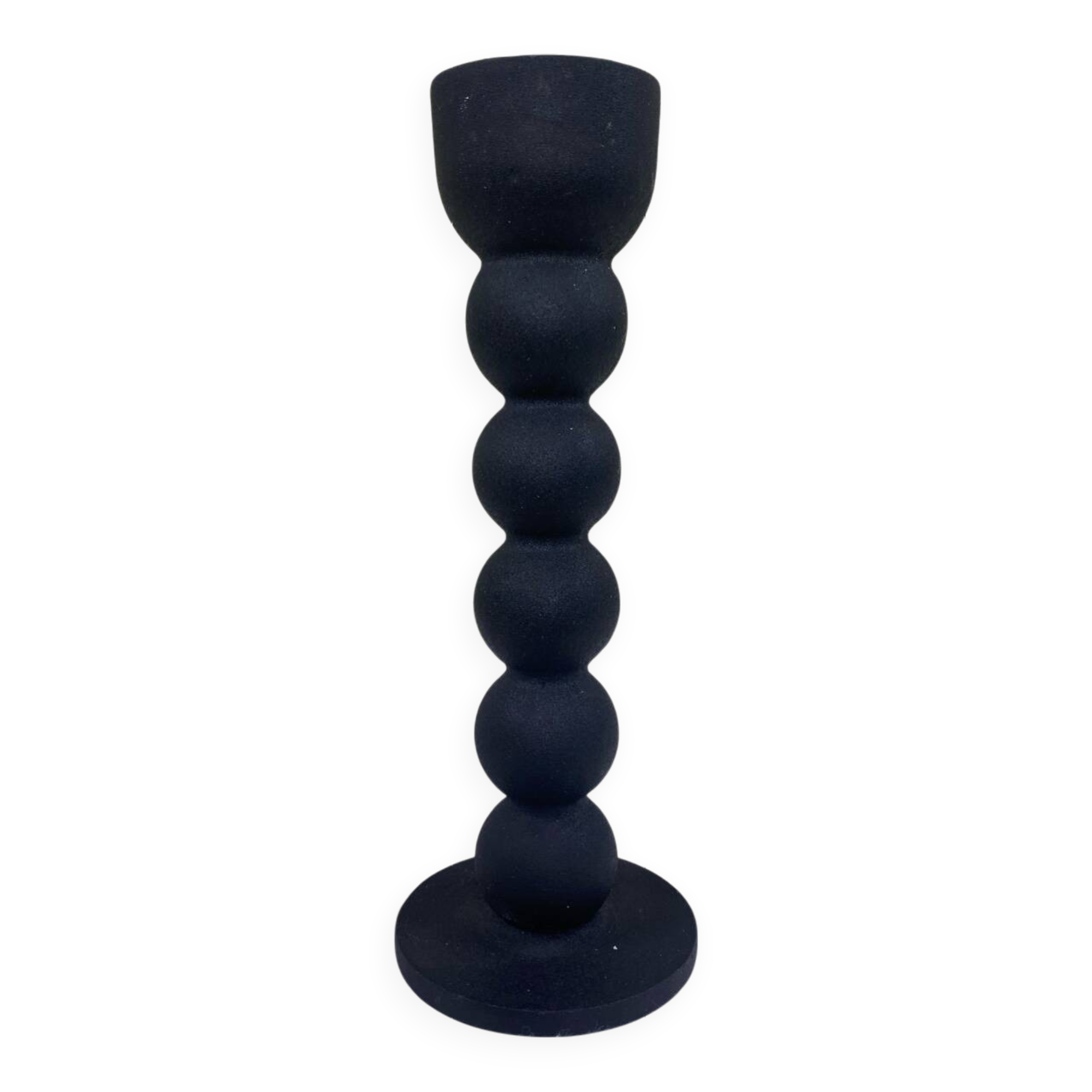 Vintage beaded candle holder