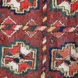 Tapis antique fait main kurde du Moyen-Orient 119cm x 230cm (1920s)