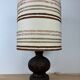 Brutalist wooden lamp from the 1970s by Temde